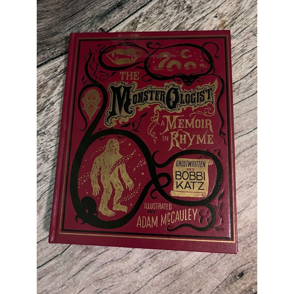 The Monsterologist A‎ Memoir In Rhyme Bobbi Katz Adam McCauley Hardcover 2009